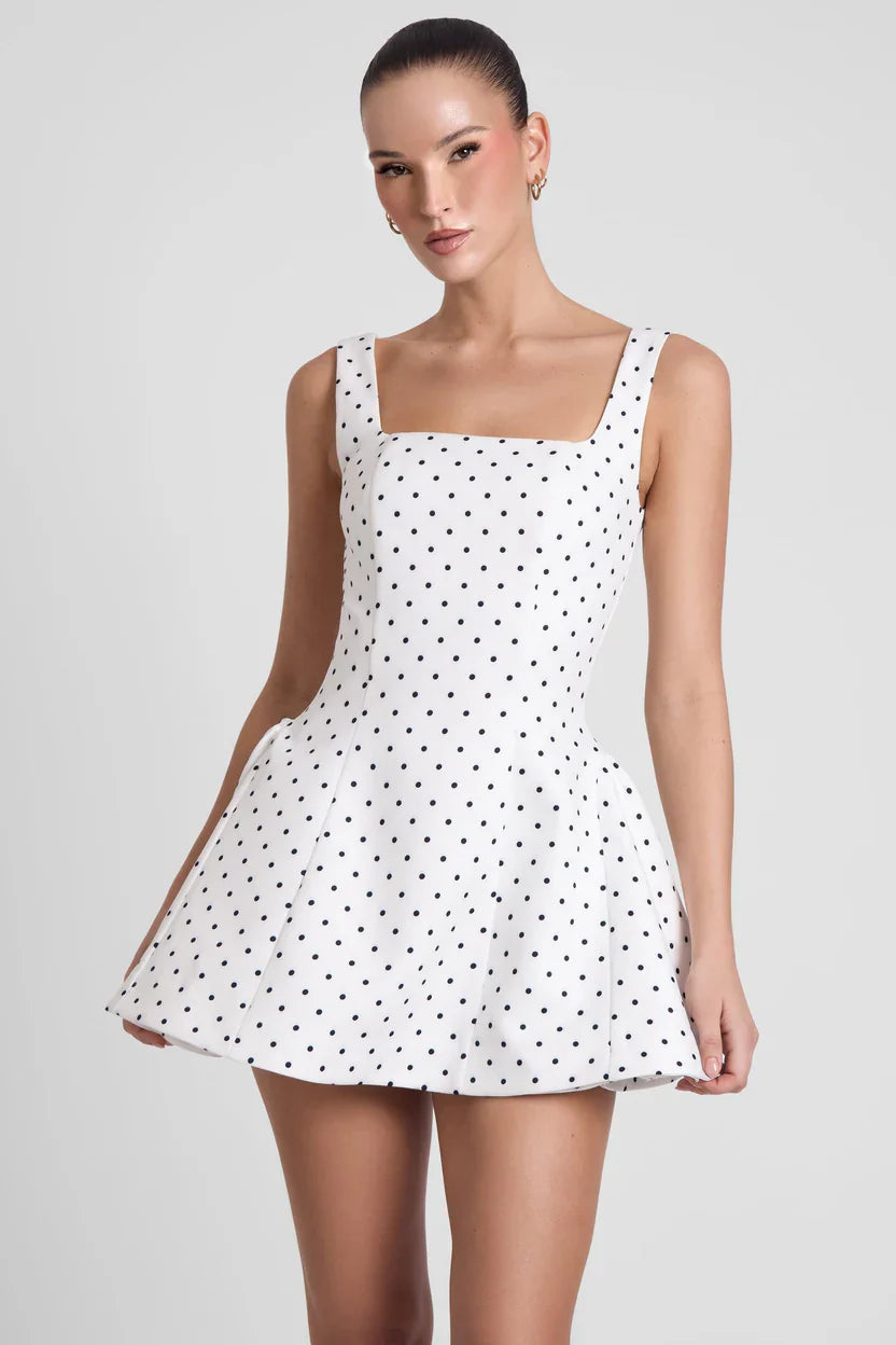NOELI | ROBE COURTE À POIS