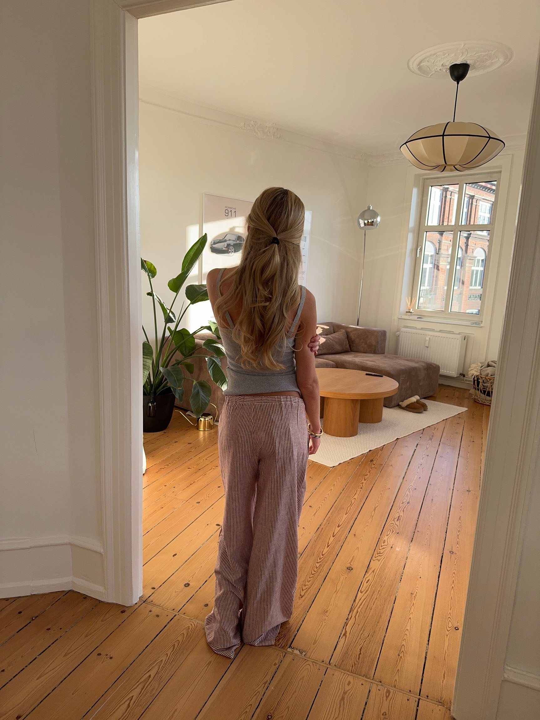 NOELI | PANTALON RAYÉE TRAIT
