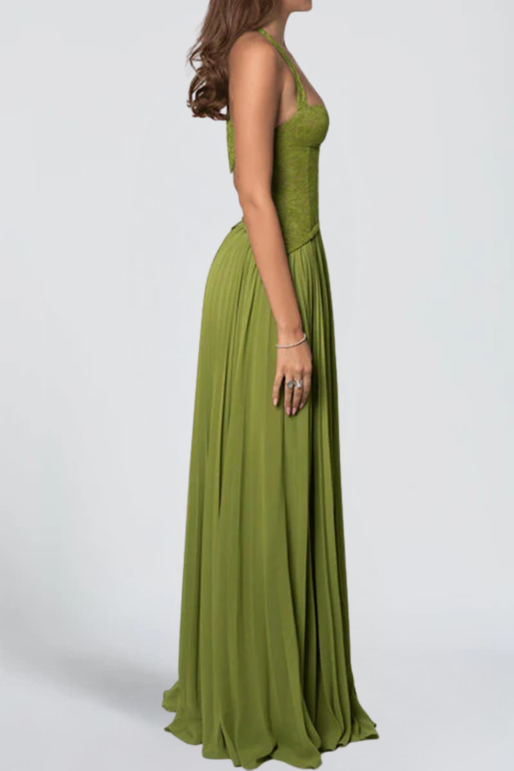 NOELI | ROBE CORSET VERTE