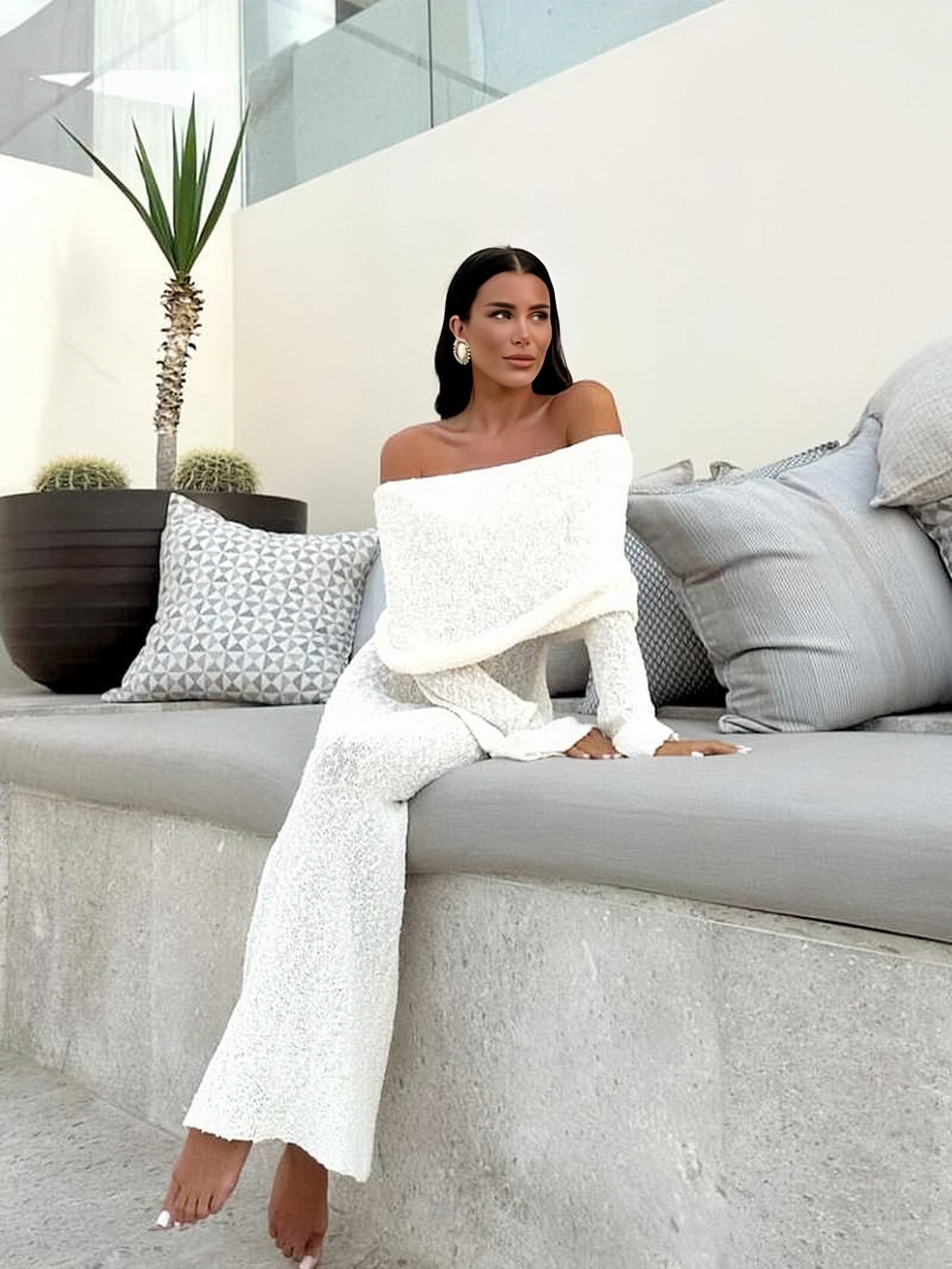 NOELI | ROBE WITHE FARO