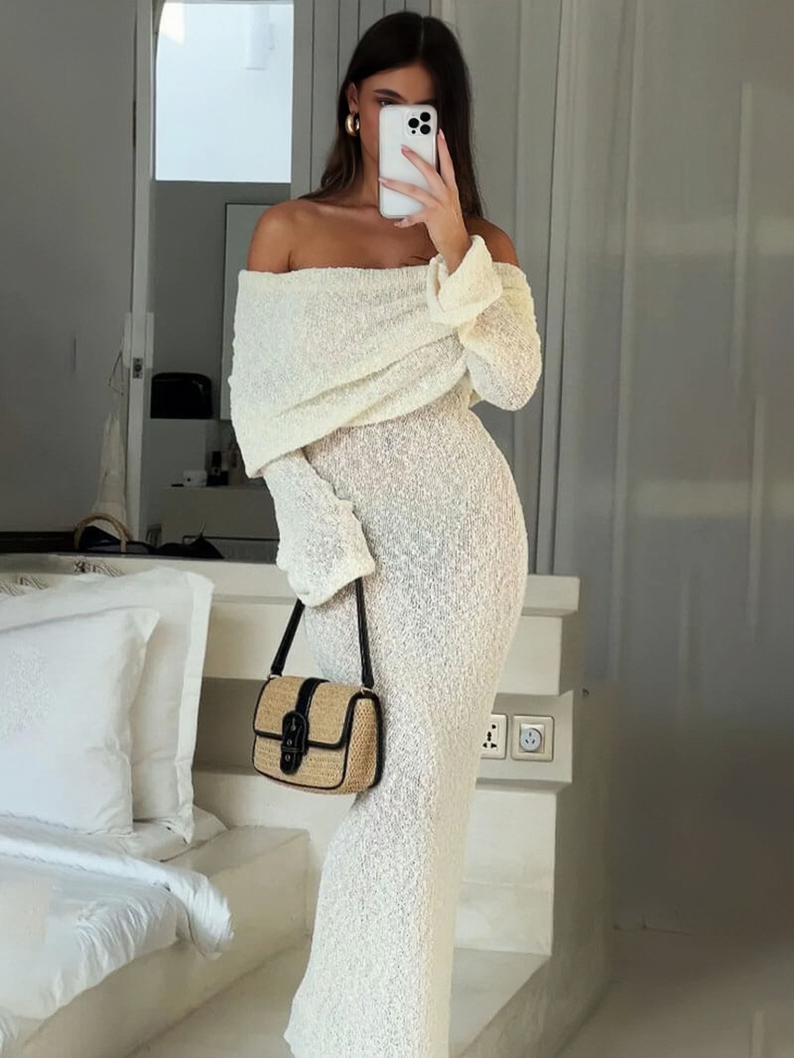 NOELI | ROBE WITHE FARO