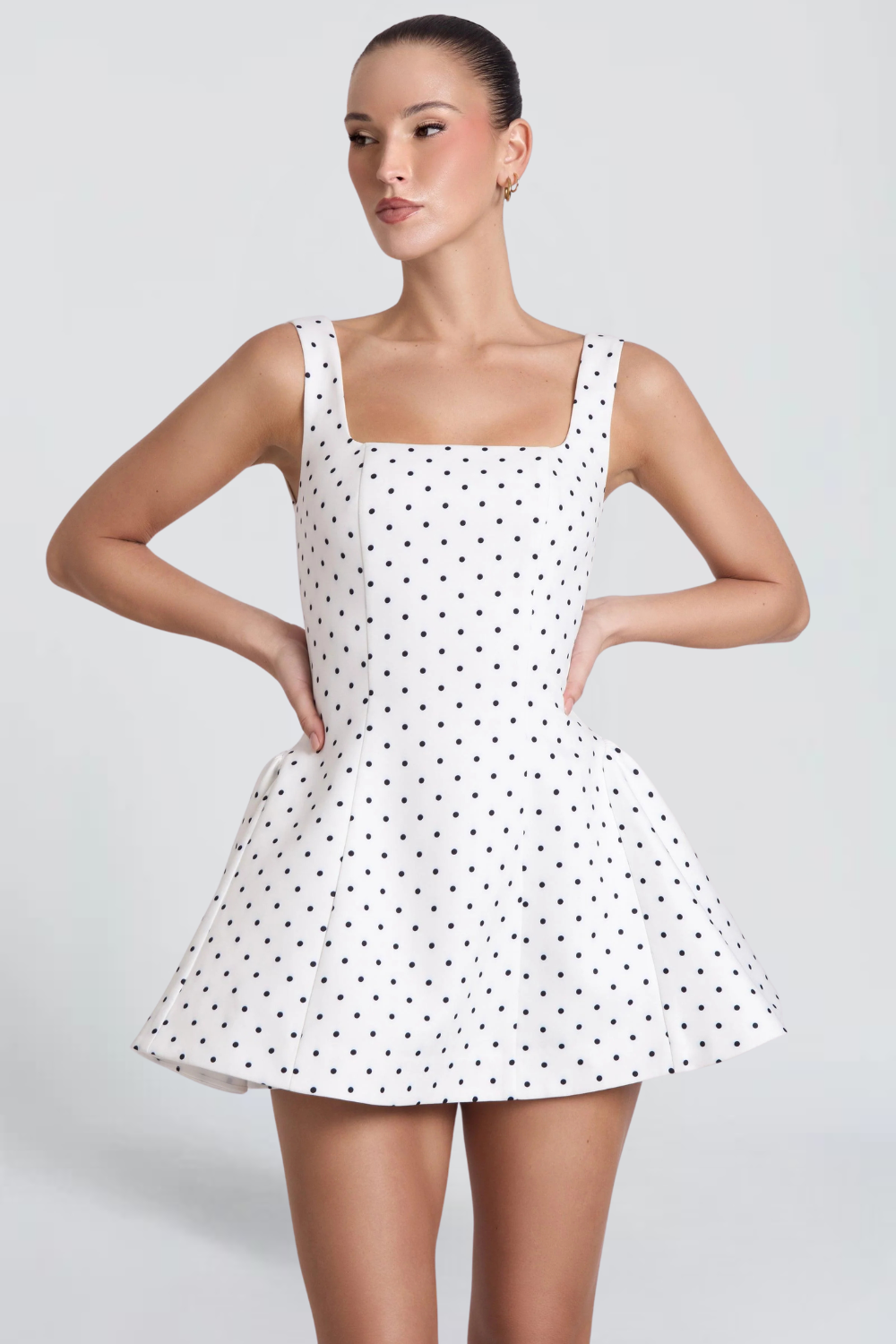 NOELI | ROBE COURTE À POIS