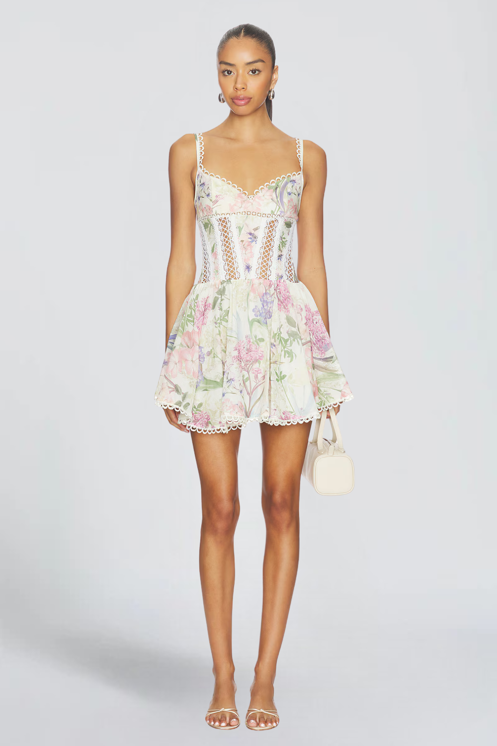 NOELI | ROBE COURTE FLEURIE