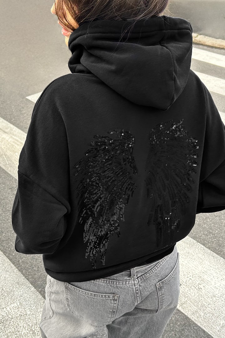 NOELI | SWEAT À CAPUCHE WINGS