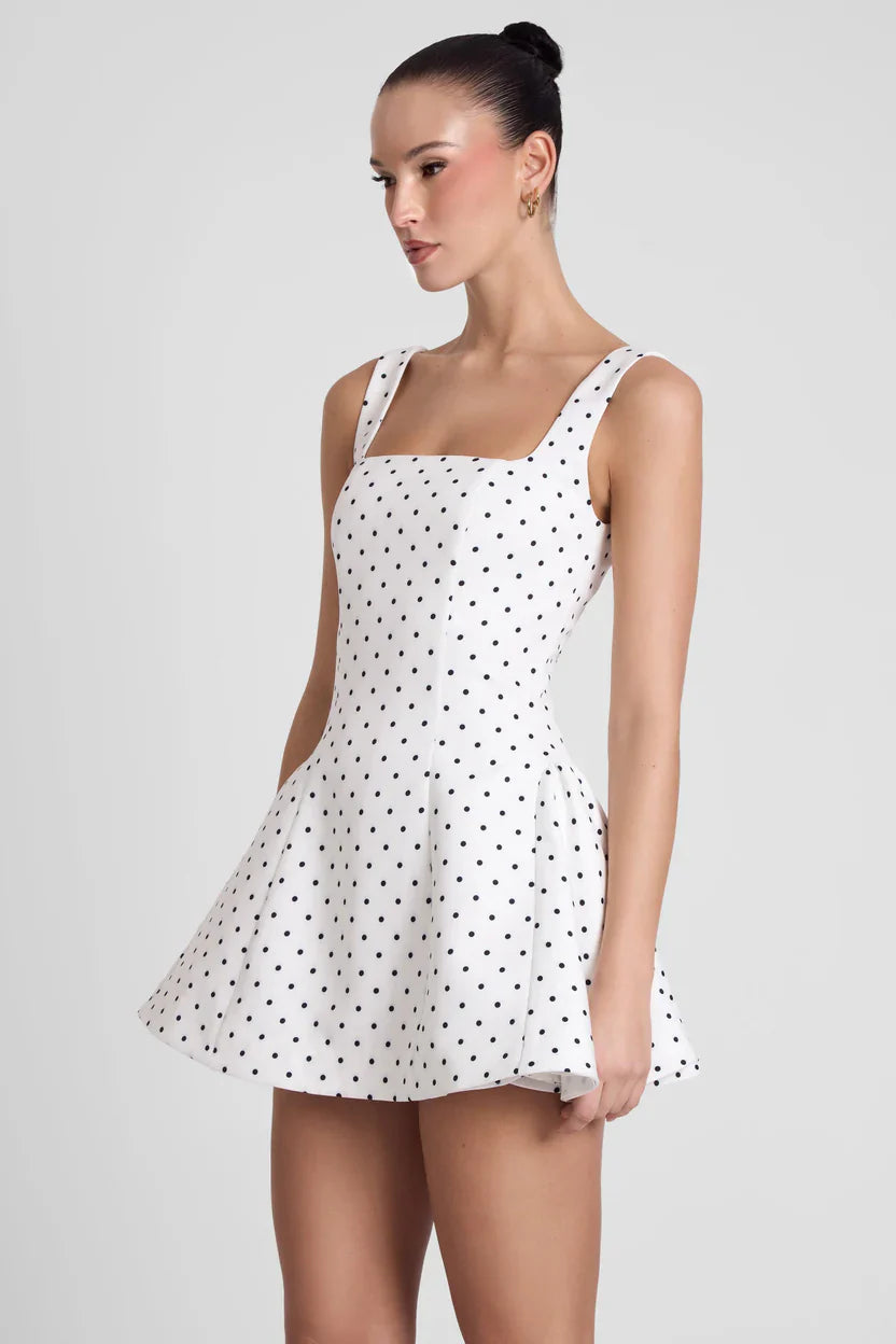 NOELI | ROBE COURTE À POIS