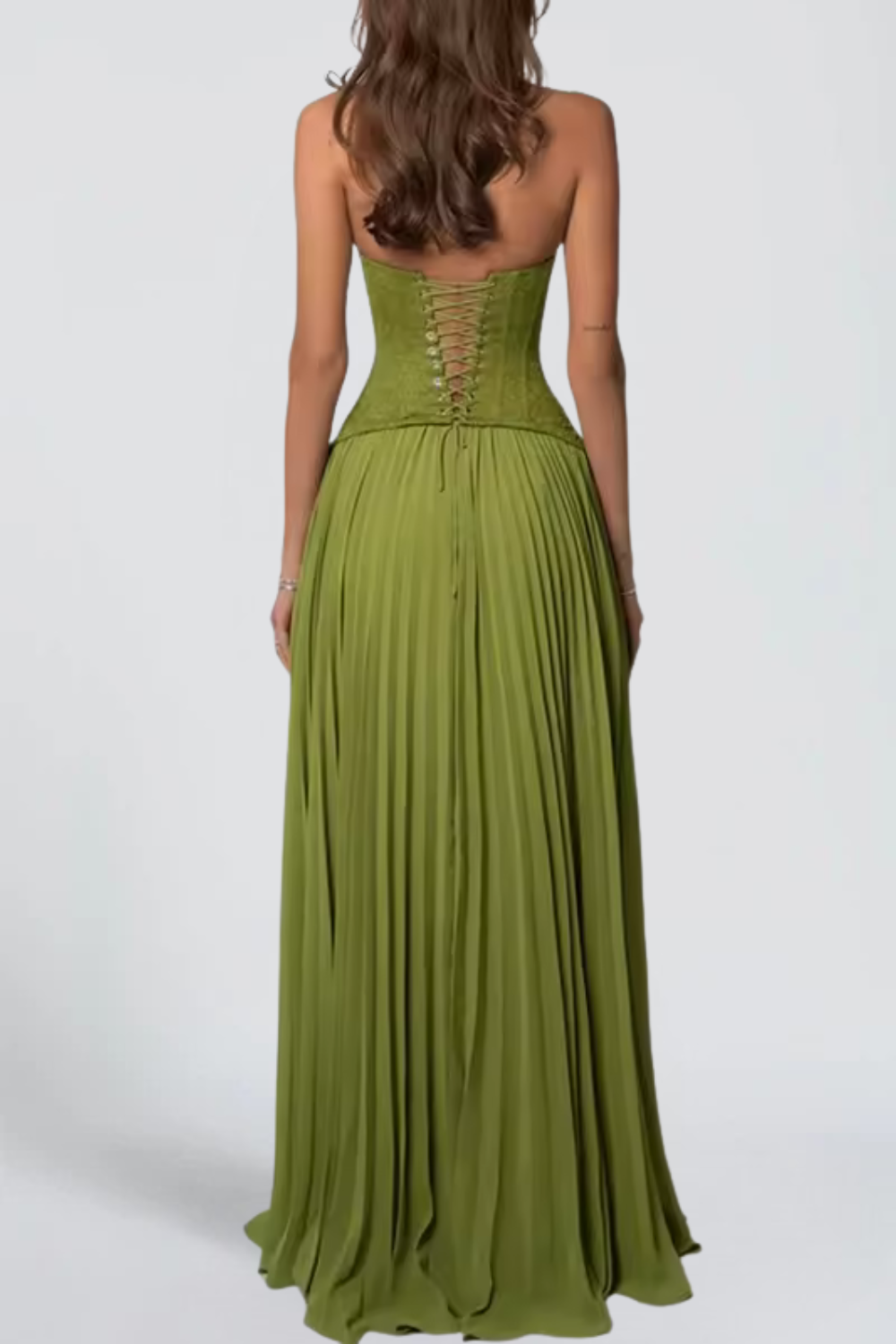 NOELI | ROBE CORSET VERTE