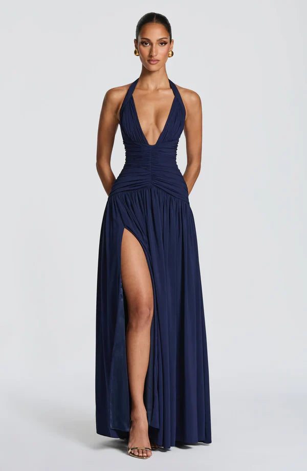 NOELI | VESTIDO CON ABERTURA AIA